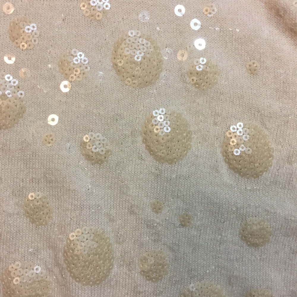 ANTHROPOLOGIE Nick & Mo Sequined Cardigan Sweater - Picture 5 of 6